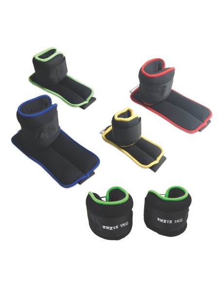 Muñequeras Tobilleras con Peso (0.5 – 2 kg) Set 2 unidades