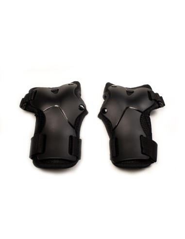 Juego De Rodilleras Coderas Infantil y Junior - Protectores Negro