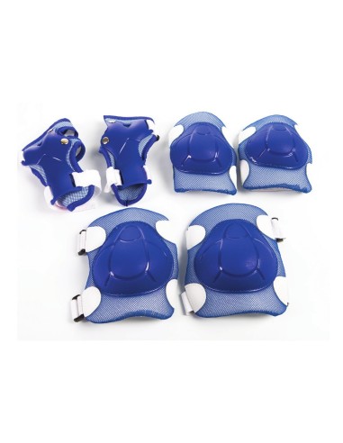 Juego Infantil De Rodilleras, Coderas, y muñequeras. Azul o Rosa
