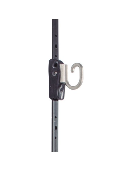 Soporte de pared para elésticos con enganche regulable