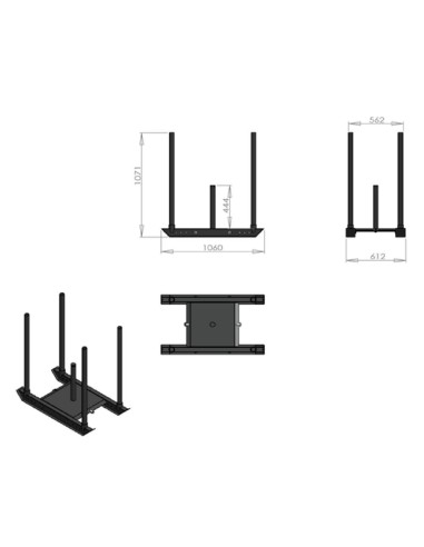 Power Sledge - Trineo empuje
