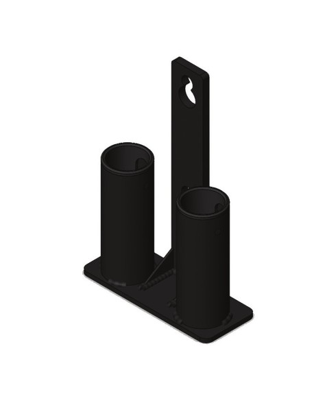 SOPORTE PARA BARRAS EN ESTRUCTURA – 2 BARRAS OLÍMPICAS