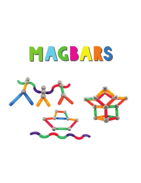 Magbars – Barras magnéticas de construcción 3D