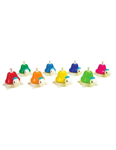 Campanitas musicales de tortuga