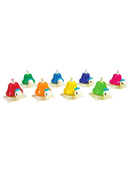 Campanitas musicales de tortuga