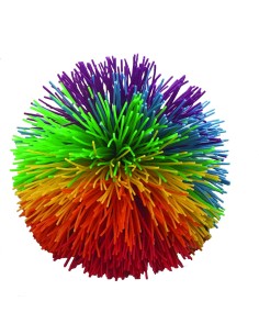 PELOTA POMPÓN SILICONA. Pack 10 u.