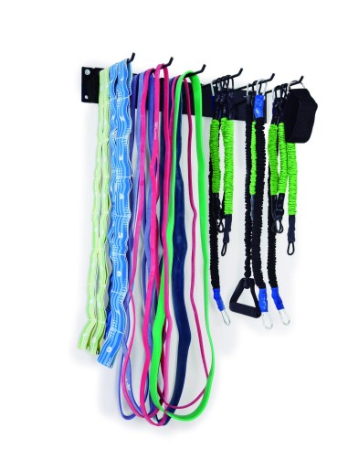 Colgador de Elásticos para Pared con 6 Soportes