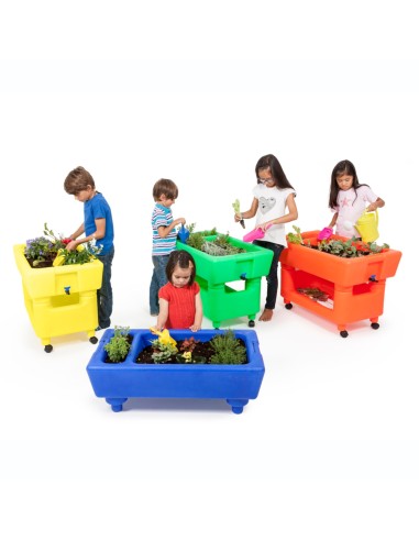 Contenedor superior para Huerto escolar