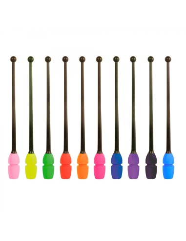 Par Mazas engarzables bicomponentes 45 cm (Cuello negro)