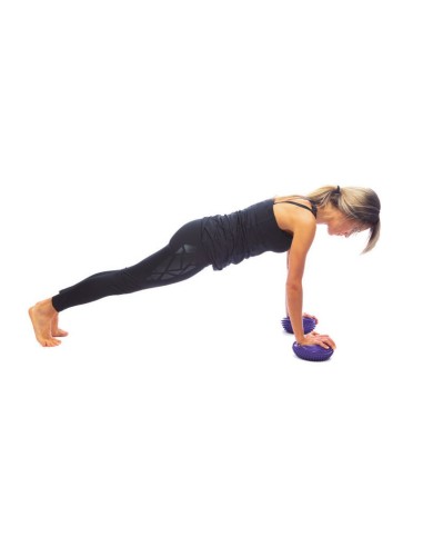 Half Ball Morado 16x8,5 cm – Rehabilitación y Equilibrio