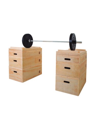 Jerk Boxes de Madera (Set de 2)