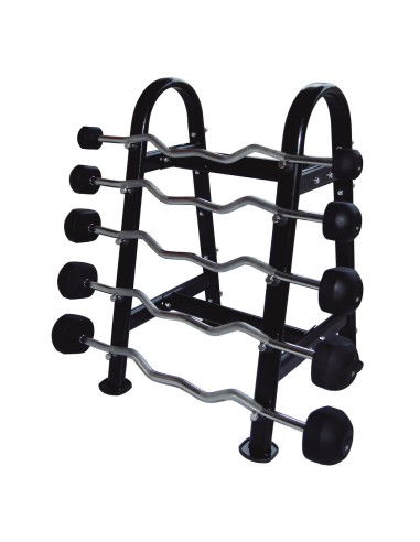 Mueble barras rectas - curvas