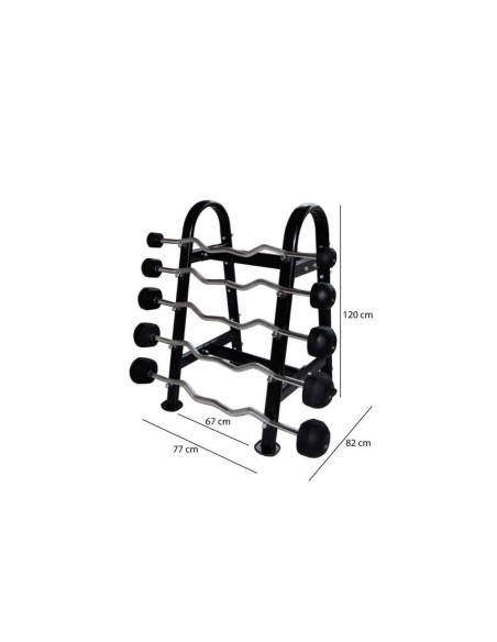 Mueble barras rectas - curvas Mueble barras rectas - curvas