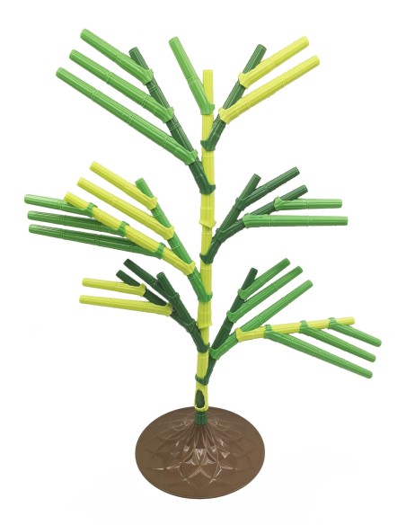 Árbol construcción Fantasy Verde, 55 piezas