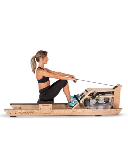 Máquina de Remo de agua "Kou Fit Hydro Rower" (Madera de roble Natural) Máquina de Remo de agua "Kou Fit Hydro Rower" (Madera de roble Natural)