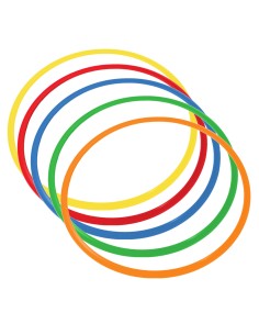 Set de 25 Aros Psicomotricidad de 50cm (5 colores)