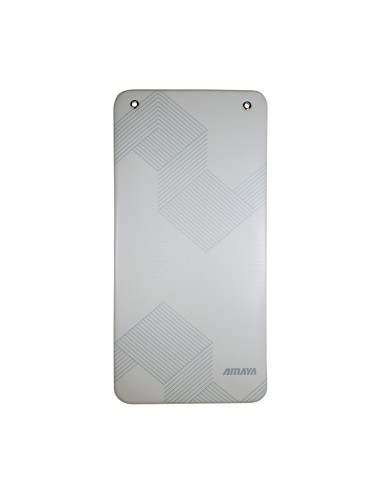 Colchoneta - Esterilla de Gimnasio 102x52x 1 cm - Gris claro
