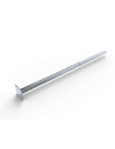Columna recta 360cm (12Ft) Galvanizada para exterior