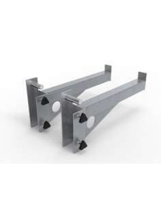 Spotter Arms Galvanizados Outdoor | Soportes de Seguridad para Jaulas de Musculación (Set 2 uds.)