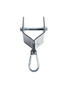 Colgador Agarre Estructura Funcional Galvanizado para Exterior