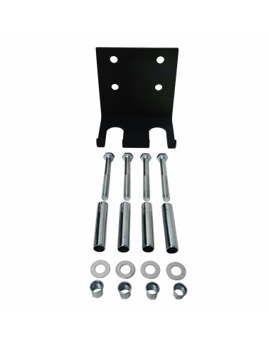 Soporte Vertical de Pared para 2 Barras Olímpicas