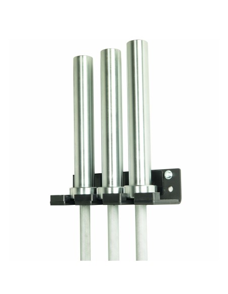 Soporte vertical de pared para 3 Barras olímpicas