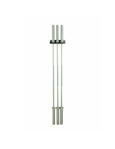 Soporte vertical de pared para 3 Barras olímpicas