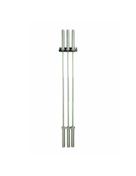 Soporte vertical de pared para 3 Barras olímpicas