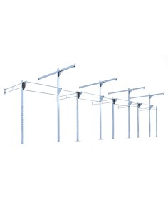 Estructura funcional galvanizada E8 para Exterior