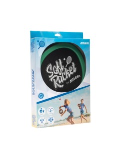 Soft Racket by Amaya Varios colores. Set 2 Und + Pompon