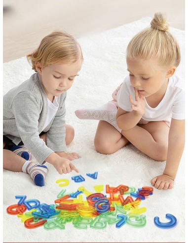 Set educativo de letras minúsculas y mayusculas