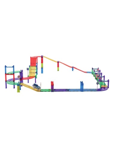 Circuito de coches magnético 72 pcs (incluye dos coches)