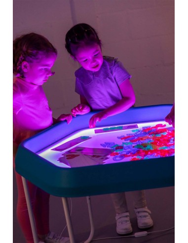 Bandeja sensorial Led Tuff Tray con soporte ajustable