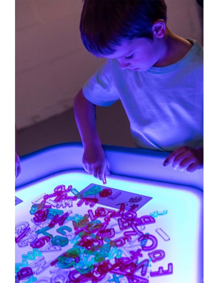 Bandeja sensorial Led Tuff Tray con soporte ajustable