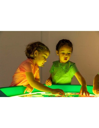 Bandeja sensorial Led Tuff Tray con soporte ajustable