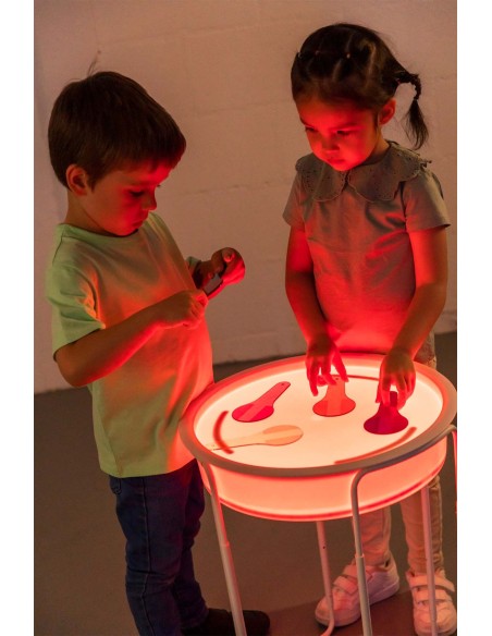 Bandeja sensorial Play Bin Led con soporte ajustable Bandeja sensorial Play Bin Led con soporte ajustable