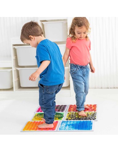 Suelo Sensorial Texturizado