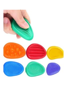 Piedras Sensoriales de Silicona – Set de 6
