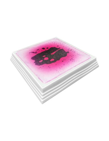 Bases Cuadradas con Líquido e Iluminación LED – Set de 6