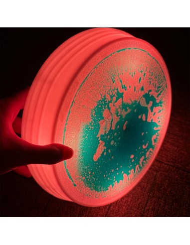 Bases Redondas Sensoriales con Líquido e Iluminación LED - Set de 6