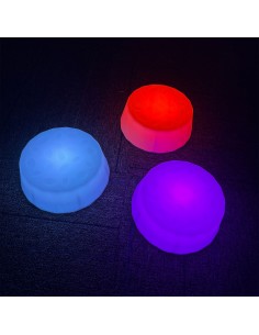 Bases Redondas con Iluminación LED – Set de 3
