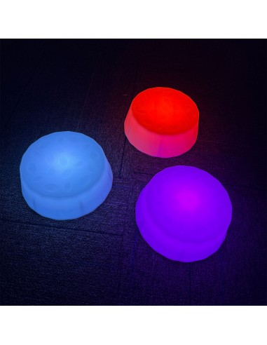 Bases Redondas con Iluminación LED – Set de 3
