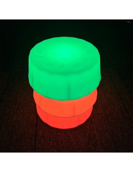 Bases Redondas con Iluminación LED – Set de 3