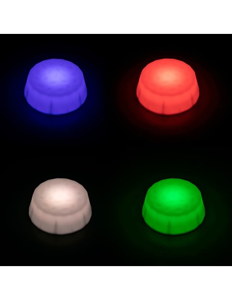 Bases Redondas con Iluminación LED – Set de 3