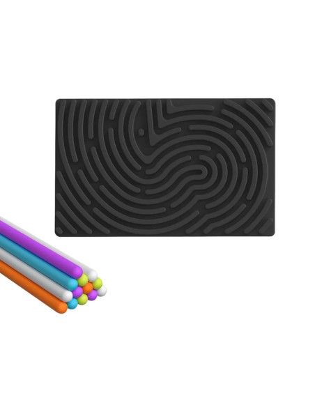 Tablero de actividades sensoriales RECTÁNGULO (17,5x11x1,3cm)