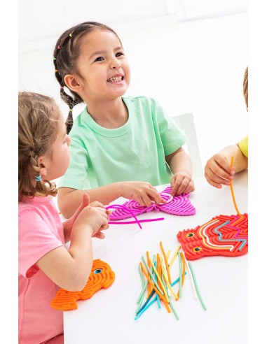 Tablero de actividades sensoriales RECTÁNGULO (17,5x11x1,3cm)