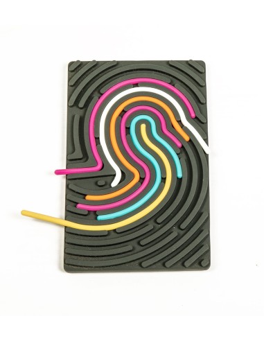 Tablero de actividades sensoriales RECTÁNGULO (17,5x11x1,3cm)