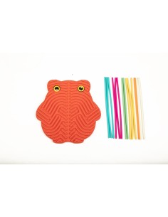Tablero de actividades sensoriales BÚHO (18.5x17,8x1.5cm)