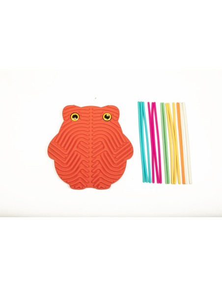 Tablero de actividades sensoriales BÚHO (18.5x17,8x1.5cm)