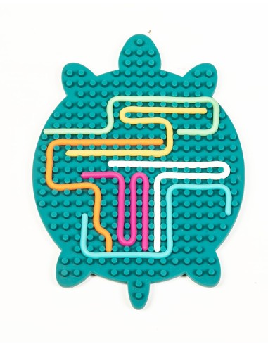 Tablero de actividades sensoriales TORTUGA (20x14,5x1,5cm)